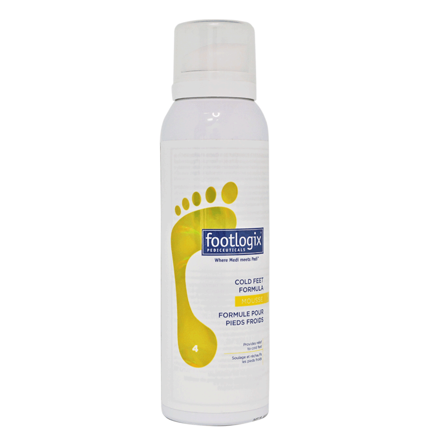 Footlogix Cold Feet Formula Mousse.
