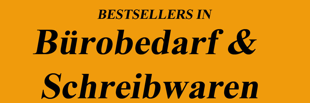 Bestseller in Bürobedarf & Schreibwaren