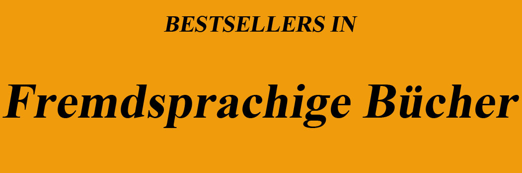 Bestseller in Fremdsprachige Bücher