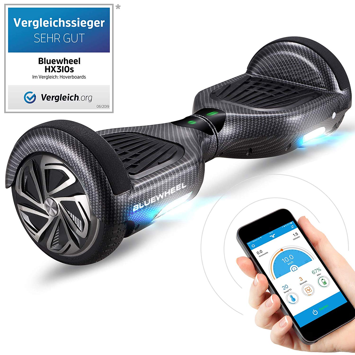 Bestverkochte elektrische step (Hoverboard)