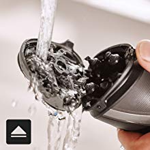 Best verkocht scheerapparaat kan je grondig spoelen onder stromend water.