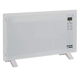 Twee warmteniveaus tot 2000 Watt, X-vormig verwarmingselement, thermostaat 15 tot 50 graden, touchscreen, LCD-display, timer