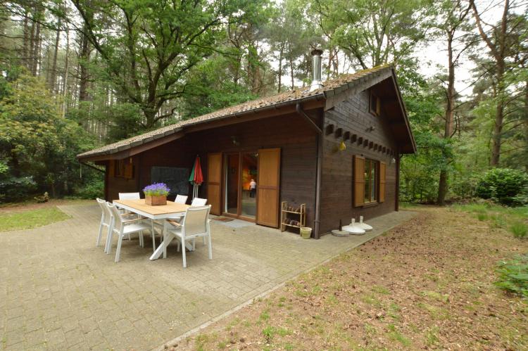 Vakantiehuizen in België Het boshuisje.