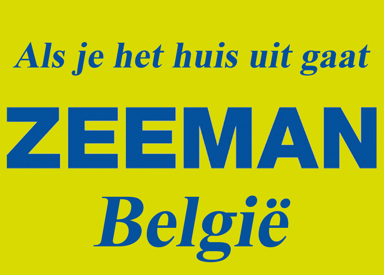 zeeman-belgie als je het huis uit gaat