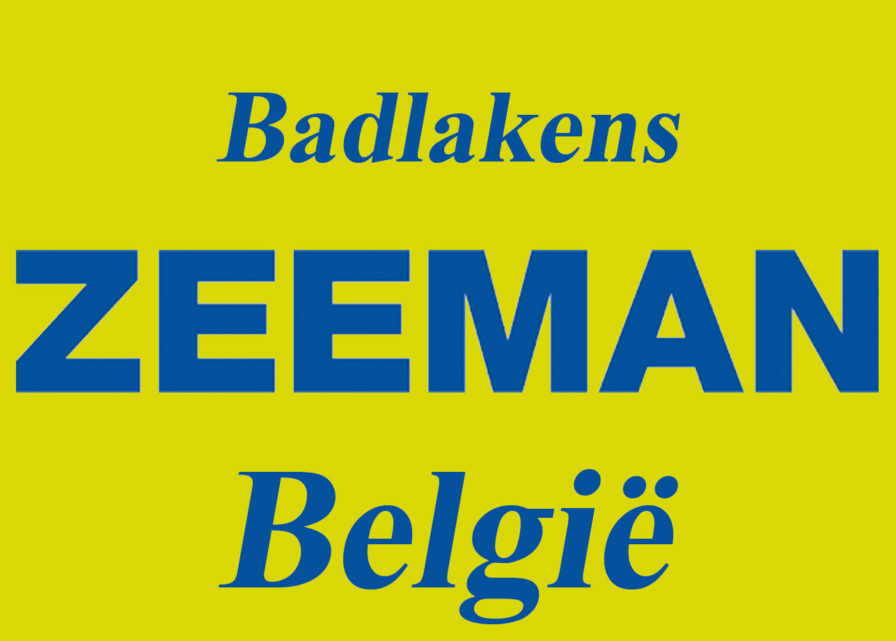 ZEEMAN BELGIE - Badlakens