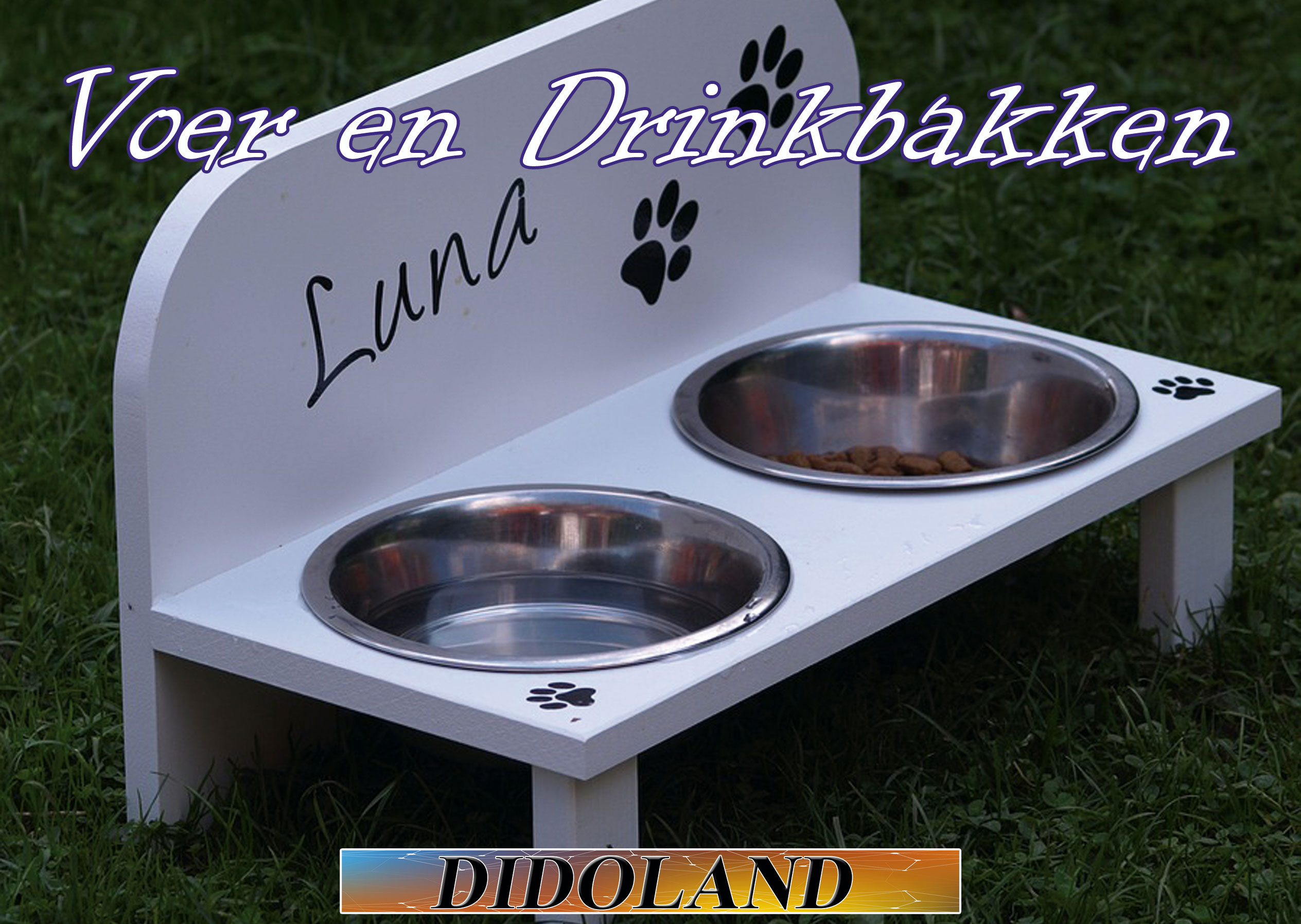 Voer en drinkbakken in Alles voor honden