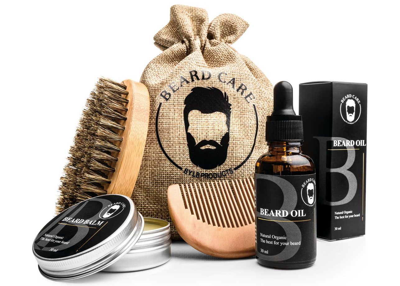 Bestsellers in Cadeausets: Deze baardverzorging set van LB Products is een MUST HAVE voor elke man met een snor en/of baard.
