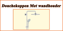 Douchekoppen Met wandhouder