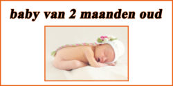 Babywinkel: baby van 2 maanden oud