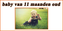 Babywinkel: baby van 11 maanden oud