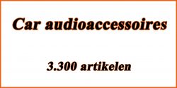 Car audioaccessoires