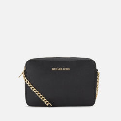 MICHAEL KORS Jetset dames groot East West Cross Body Bag - zwart