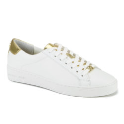 MICHAEL KORS sneakers met veters van Irving voor dames, wit