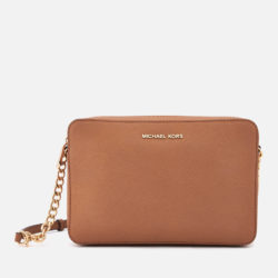 MICHAEL MICHAEL KORS Jetset dames groot East West Cross Body Bag - Acorn