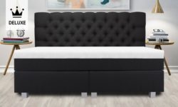 Boxspring XXL Romantic 180 x 200 Zwart