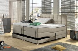 Electrische boxspring Dubai beige 180x200. Bestsellers in Boxsprings