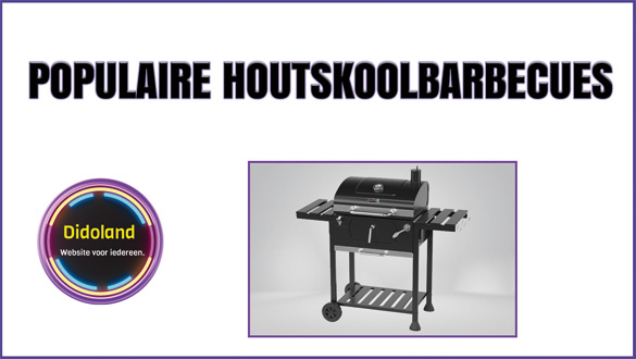 Populaire Houtskoolbarbecues.