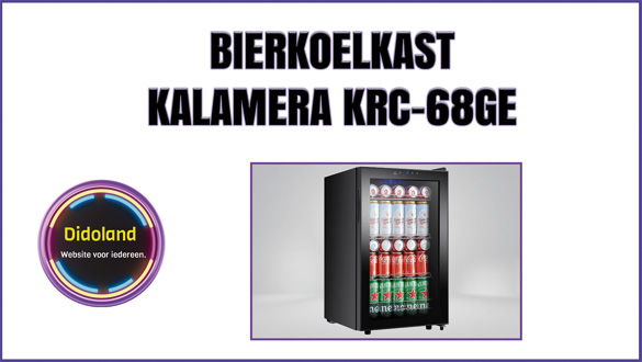 Bierkoelkast Kalamera KRC-68GE