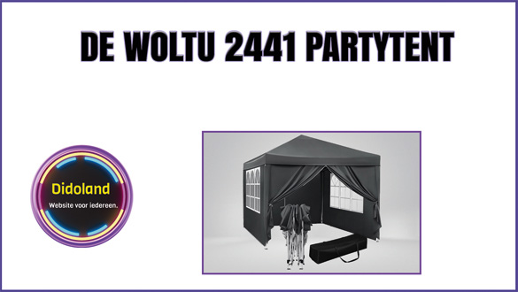De WOLTU 2441 Partytent