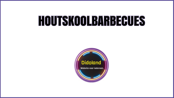 Houtskoolbarbecues