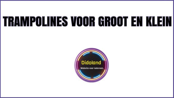 Trampolines voor groot en klein