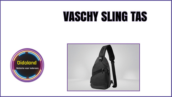 VASCHY Sling Tas