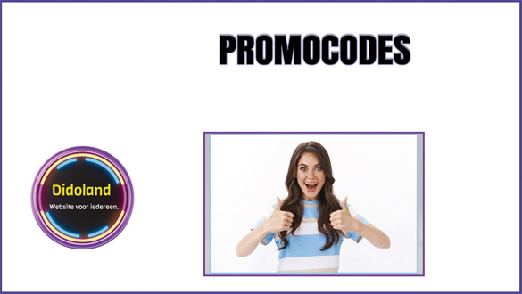 promocodes, Promotiecodes