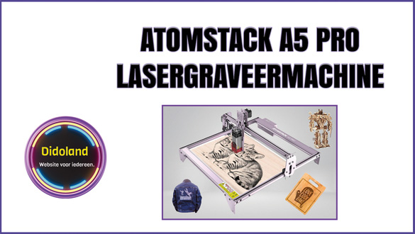 Atomstack A5 PRO lasergraveermachine