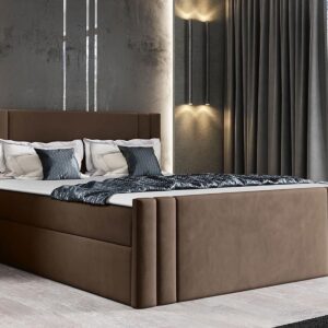 Boxspring CARMELO 140x200 cm bruin
