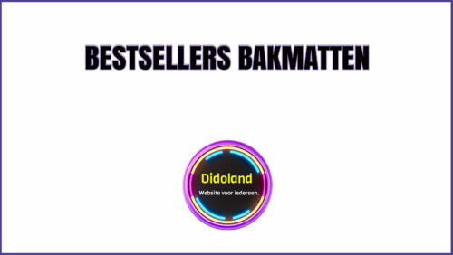 Bestsellers Bakmatten.