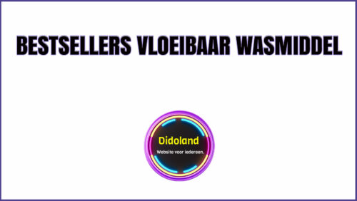 Bestsellers vloeibaar wasmiddel