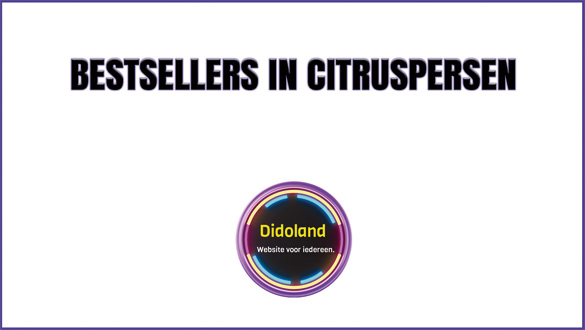 Bestsellers in Citruspersen