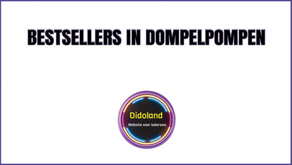 Bestsellers in Dompelpompen