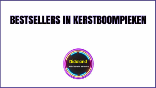 Bestsellers in Kerstboompieken