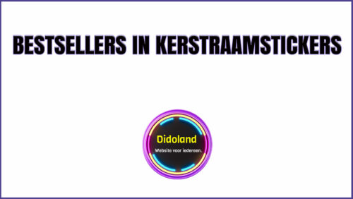 Bestsellers in Kerstraamstickers
