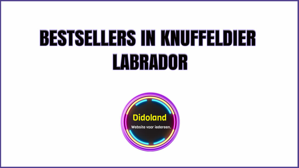 Knuffeldier Labrador