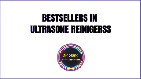 Bestsellers in Ultrasone Reinigers