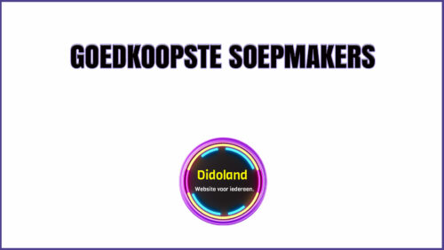 Goedkoopste Soepmakers