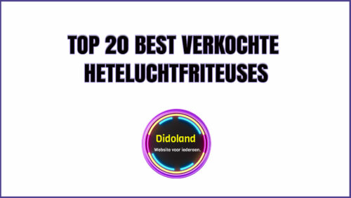 Top 20 best verkochte Heteluchtfriteuses