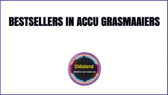 Bestsellers in Accu Grasmaaiers