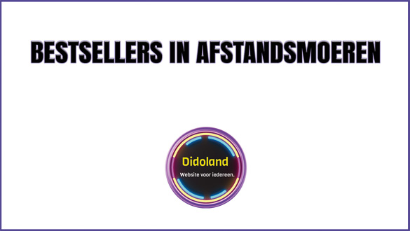 Bestsellers in Afstandsmoeren