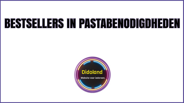 Bestsellers in Pastabenodigdheden