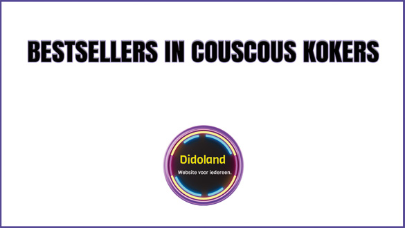 Bestsellers in couscous kokers