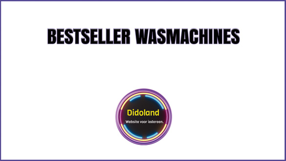 Bestseller Wasmachines