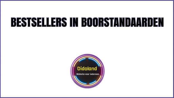 Bestsellers in Boorstandaarden