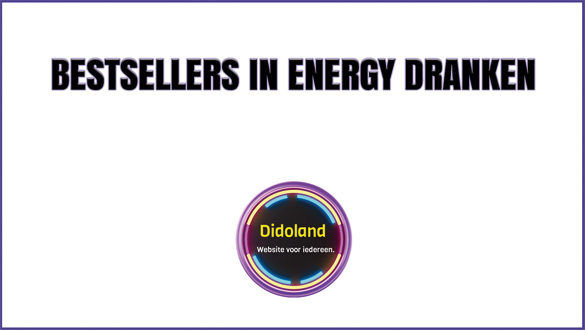 Bestsellers in Energy Dranken