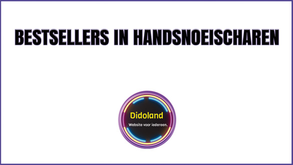 Bestsellers in Handsnoeischaren