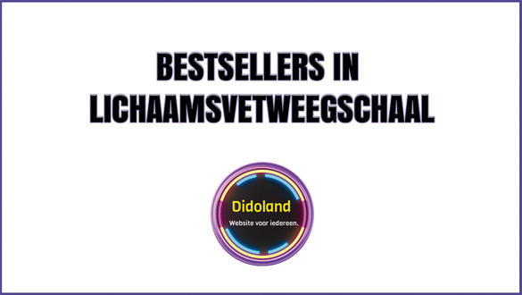 Bestsellers in Lichaamsvetweegschaal
