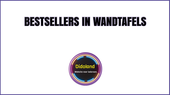 Bestsellers in Wandtafels
