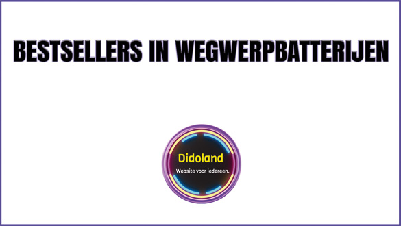 Bestsellers in Wegwerpbatterijen